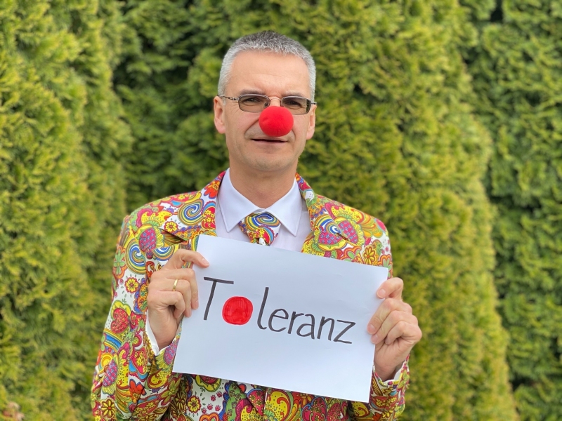 Dietmar Gebert humorvoll